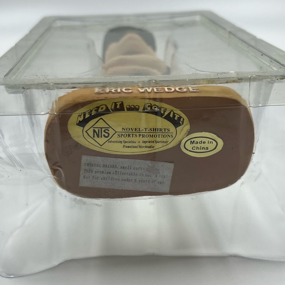 Vintage MiLB Buffalo Bisons ERIC WEDGE Baseball Coach SGA Bobblehead NEW - Picture 7 of 9